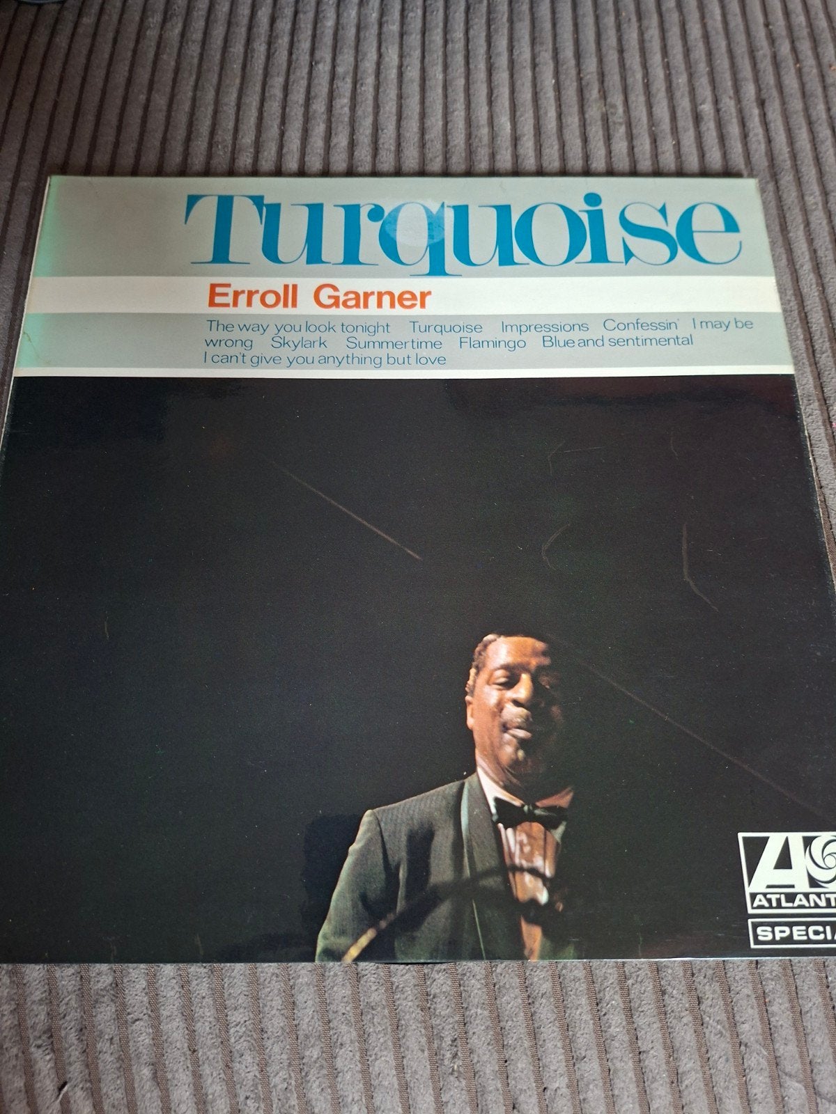 Errol Garner - Turquoise LP (1962) Jazz Vinyl, Ophalen, LP, Gebruikt, 12 inch