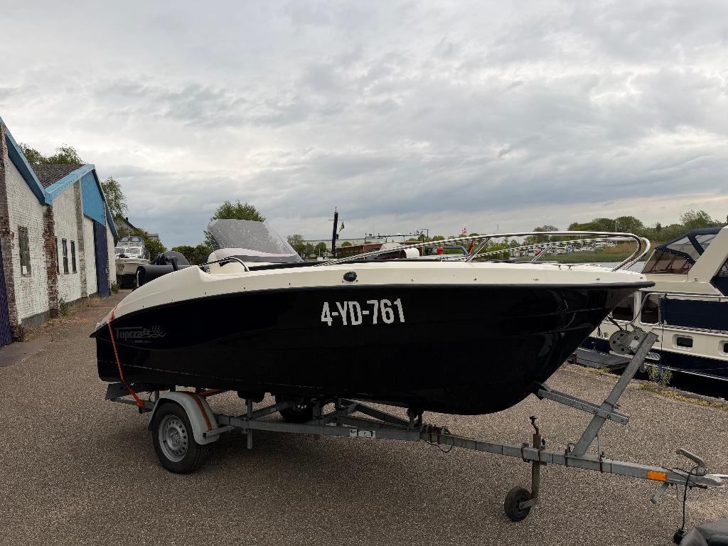 Nette console boot, Watersport en Boten, Ophalen, Gebruikt, Viertaktmotor, 5 m