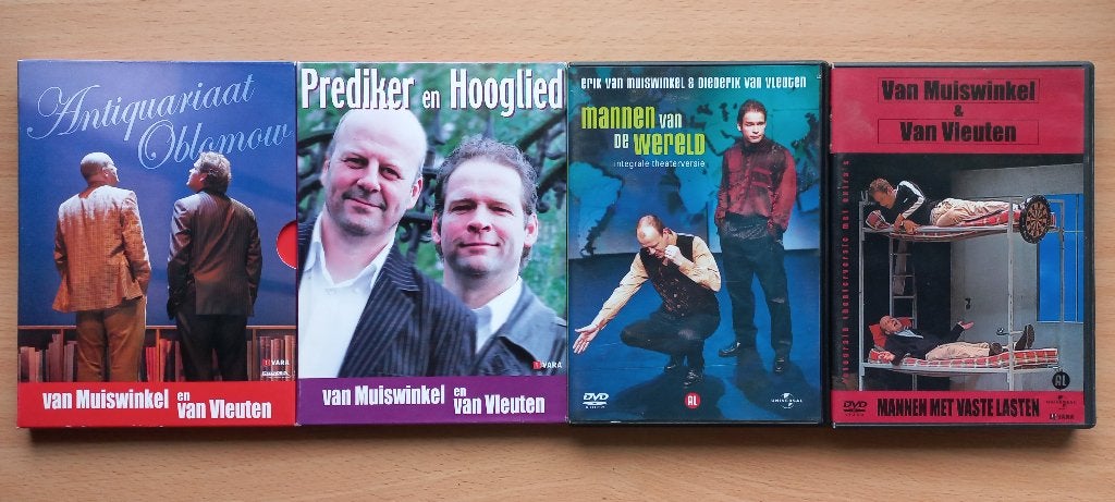 4x Erik van Muiswinkel & Diederik van Vleuten, 1 koop, Stand-up of Theatershow, Verzenden, Alle leeftijden, Nederlands