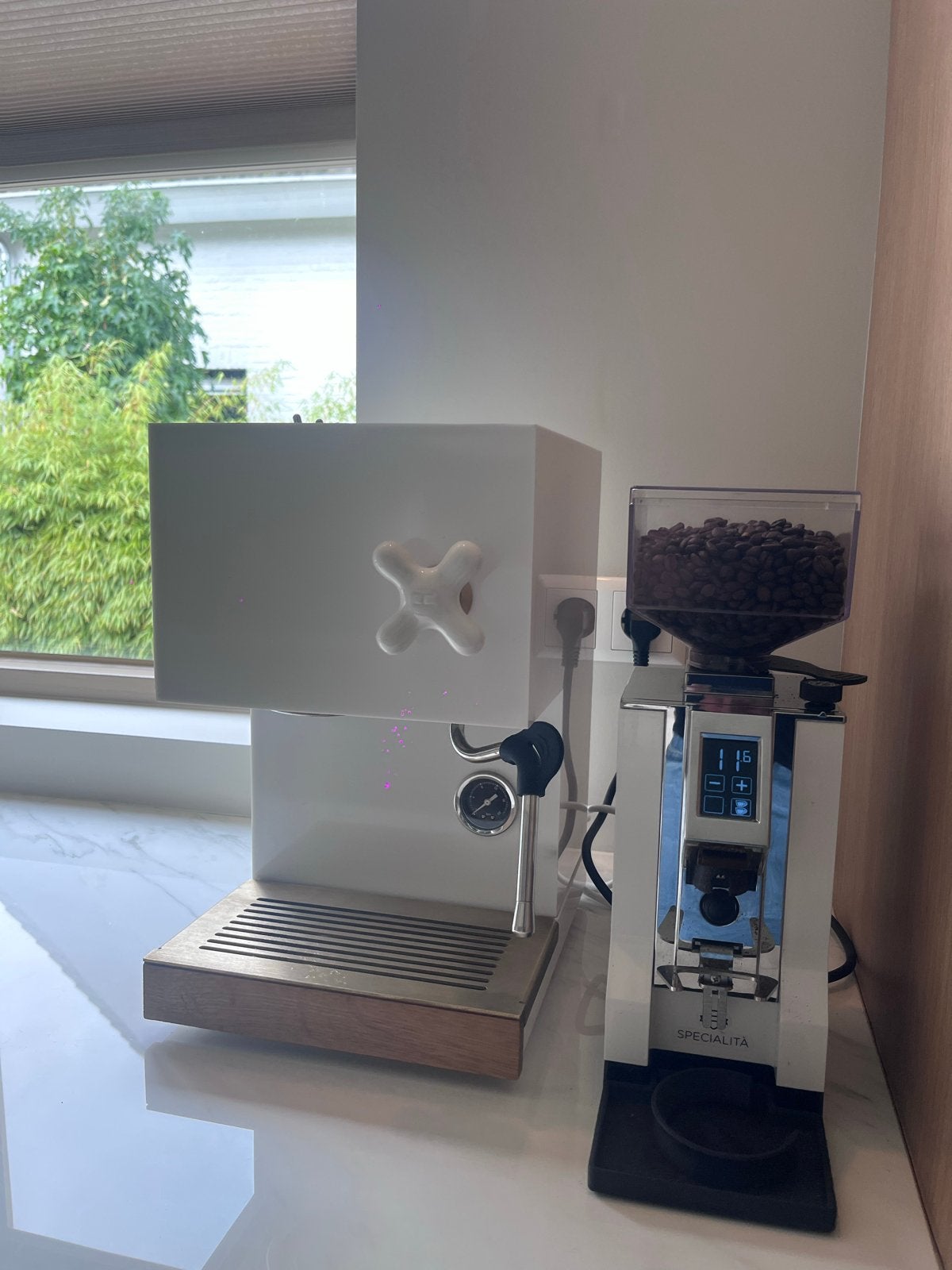 Anza Koffiemachine Wit