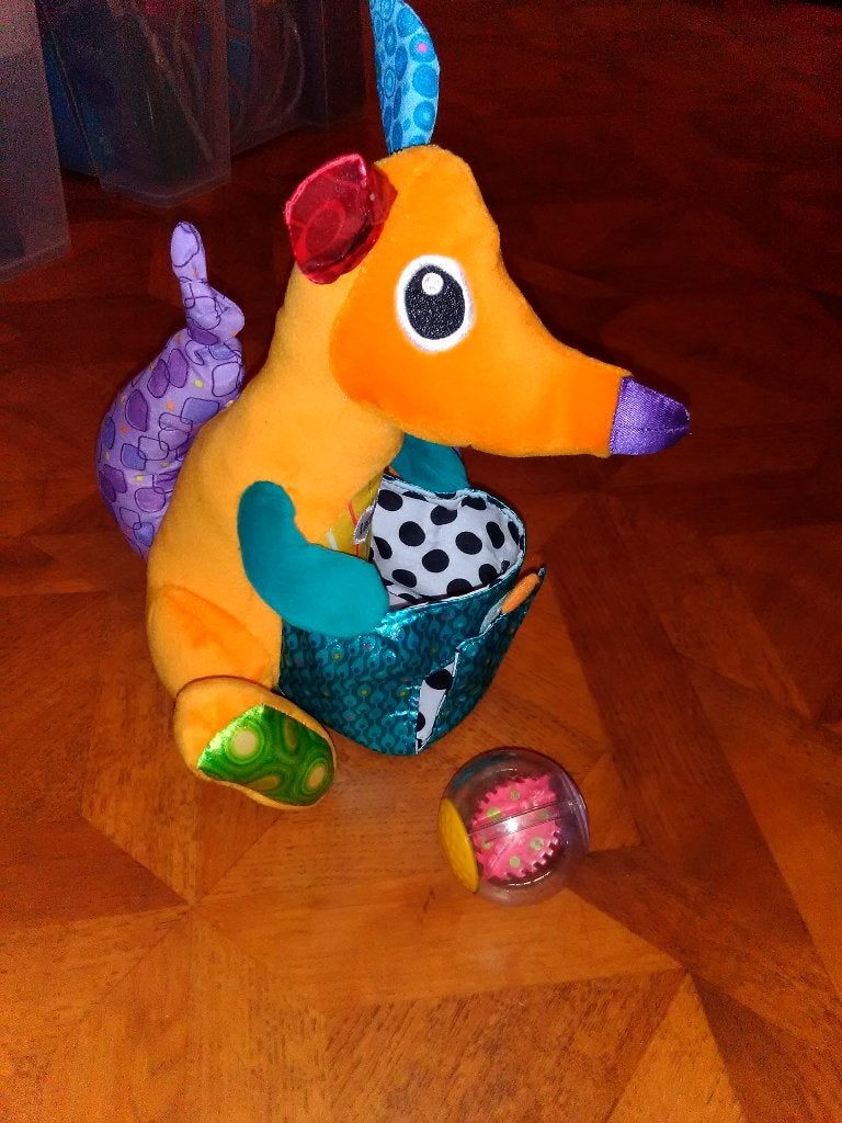 Lamaze Maloe de Kangaroe, Ophalen of Verzenden, Zo goed als nieuw, Overige typen