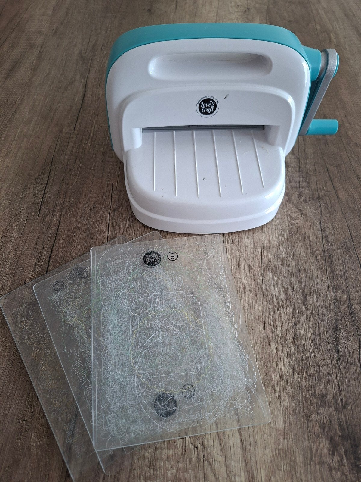 Love2Craft Stansmachine met platen -, Gebruikt, Meerkleurig, Kunststof, Machine