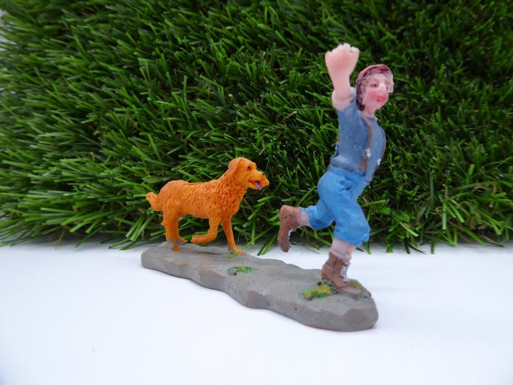 Lemax Item - Boy,s best friend -  Ik ruim op, Ophalen of Verzenden, Nieuw