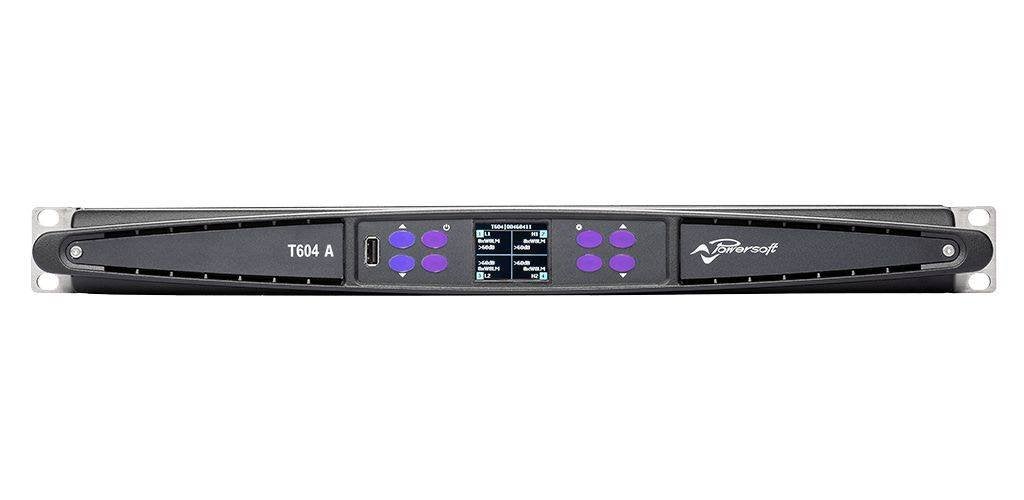 Powersoft T604A, Ophalen of Verzenden, Gebruikt, Audio