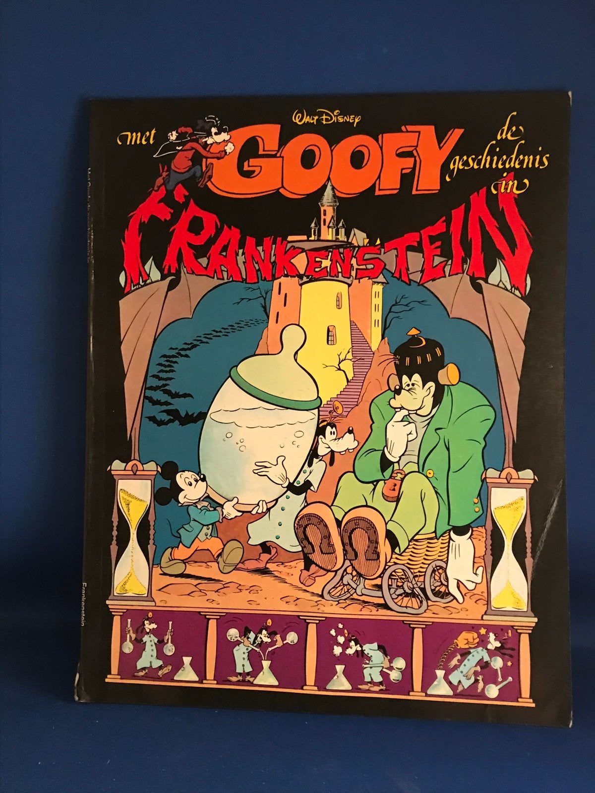 Walt Disney: Met Goofy de geschiedenis in Frankenstein, Eén stripboek, Ophalen, Gelezen