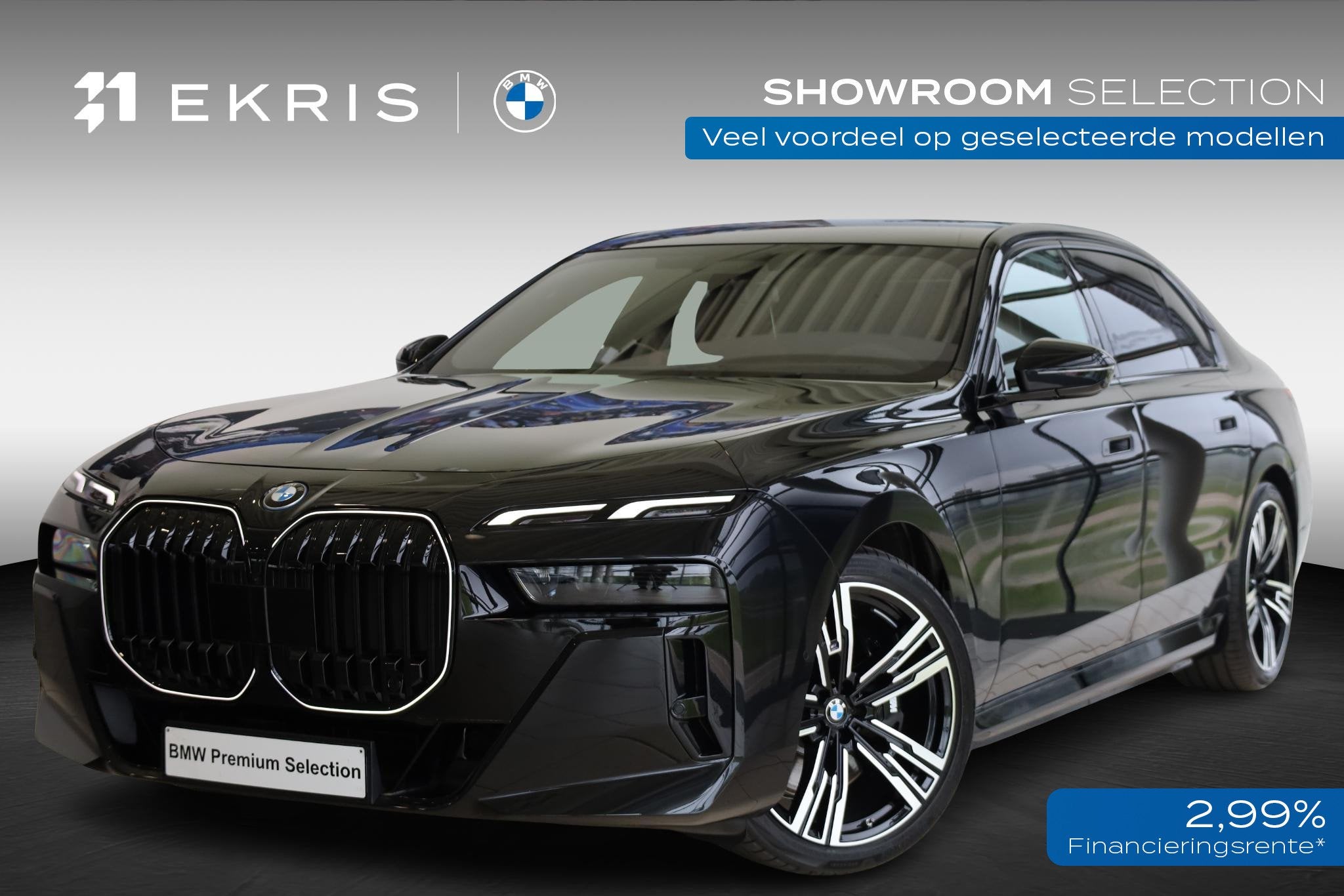 BMW i7 xDrive60 | M Sportpakket Pro | Massagestoelen | Sky L, Auto's, Automaat, 624 km, Zwart, Vierwielaandrijving