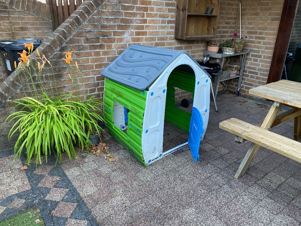 Speelhuisje, Ophalen, Gebruikt, Kunststof