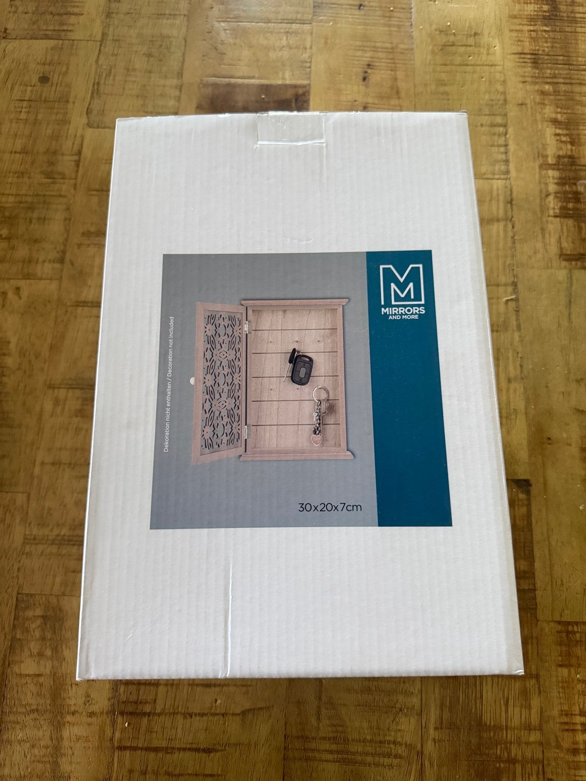 Decoratieve Houten Sleutelbox / Sleutelrek - Nieuw!, Huis en Inrichting, Ophalen of Verzenden, Nieuw, Hout