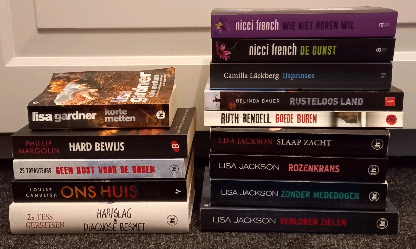 Thriller boekenpakket, Ophalen of Verzenden, Gelezen