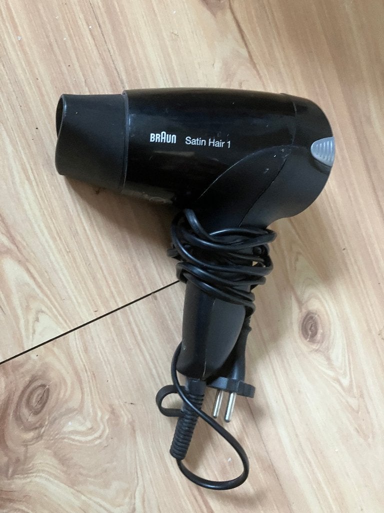 Braun föhn, Ophalen of Verzenden, Gebruikt, Föhn of Haardroger