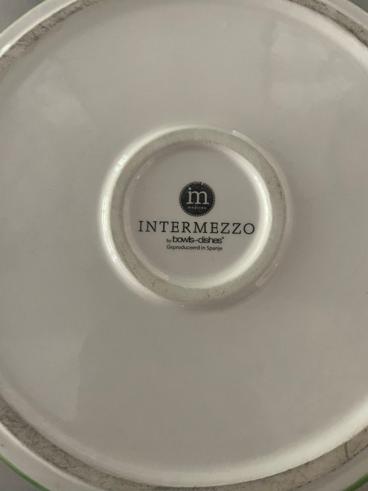 30 Intermezzo by Bowls-Dishes borden - Spaans design, Huis en Inrichting, Keuken | Servies, Ophalen, Gebruikt, Overige merken