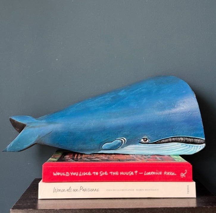 Monica Mariani Sassi & Fantasia kunstwerk walvis, Antiek en Kunst, Ophalen of Verzenden