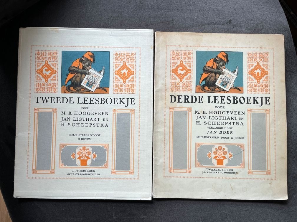 Tweede en derde leesboekje, Antiek en Kunst, Ophalen of Verzenden