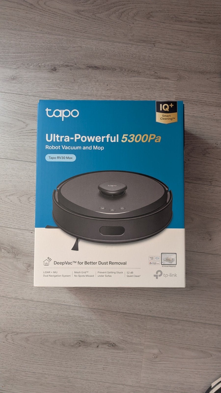 Tapo RV30 Max nieuw in doos, Witgoed en Apparatuur, Stofzuigers, Ophalen, Overige merken, Nieuw, Robotstofzuiger
