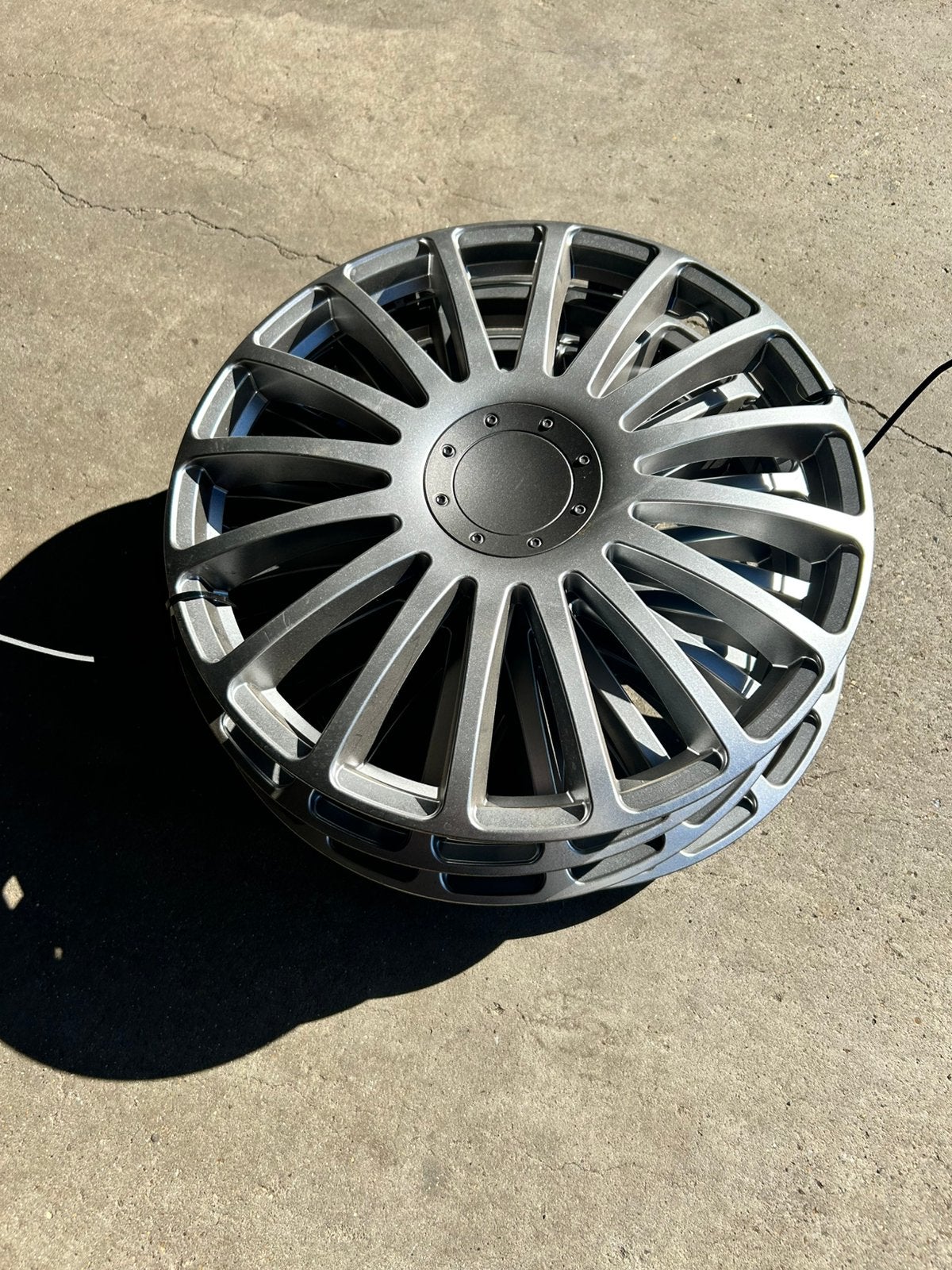 Universele wieldoppen 4x 16inch, Ophalen, Gebruikt