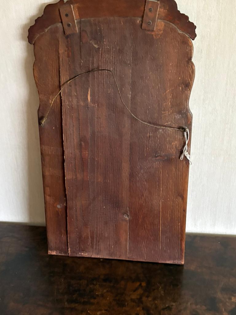 Antieke Soester facetspiegel met afneembaar kroontje (1800), Ophalen, Rechthoekig, Minder dan 50 cm, Minder dan 100 cm
