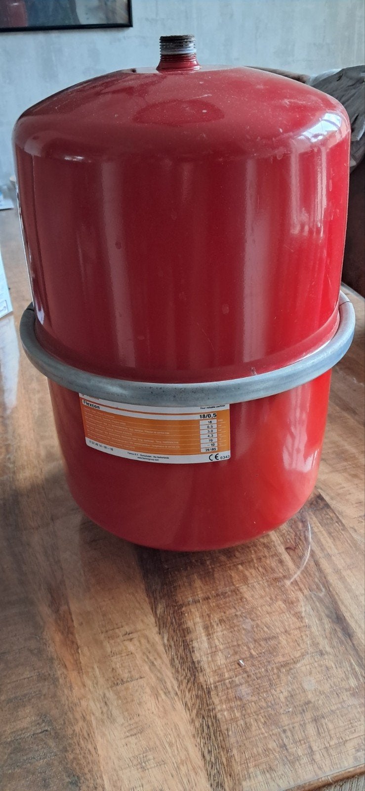 Gebruikt Flamco Flexcon expansievat 18/0.5, Ophalen, 30 tot 80 cm, Gebruikt, Overige typen