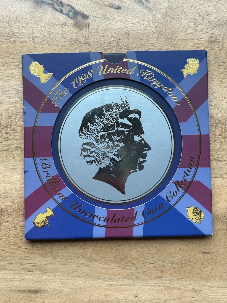 UK munten set 1998, Ophalen of Verzenden, Koningin Beatrix, Euro's