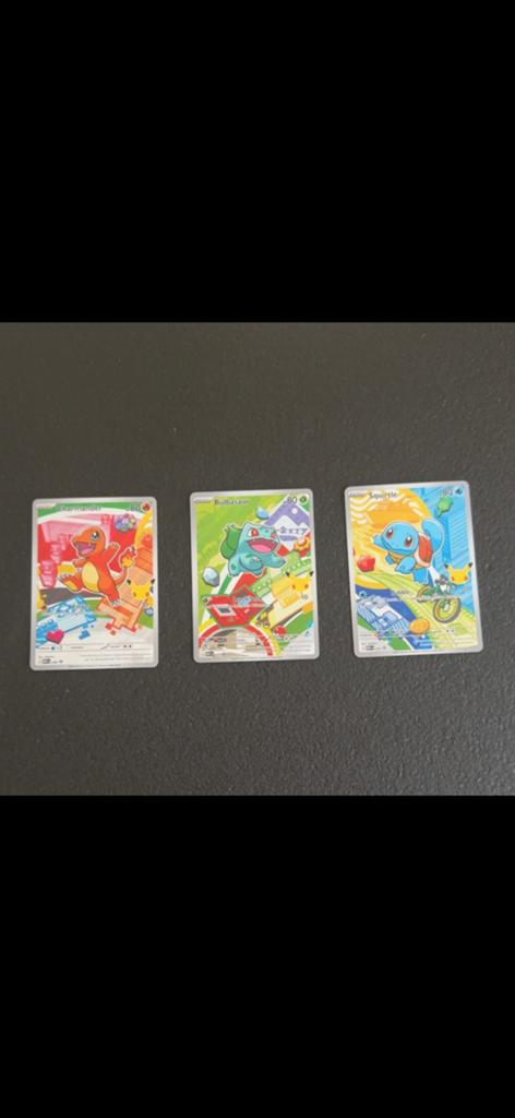 Pokemon First Partner Illustration Collection Gen 1, Hobby en Vrije tijd, Ophalen of Verzenden, Nieuw, Meerdere kaarten