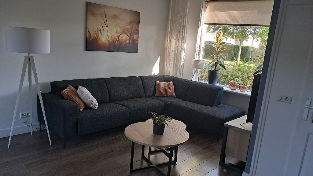 Bank - zo goed als nieuw!, Ophalen, 250 tot 300 cm, Hoekbank, Driepersoons