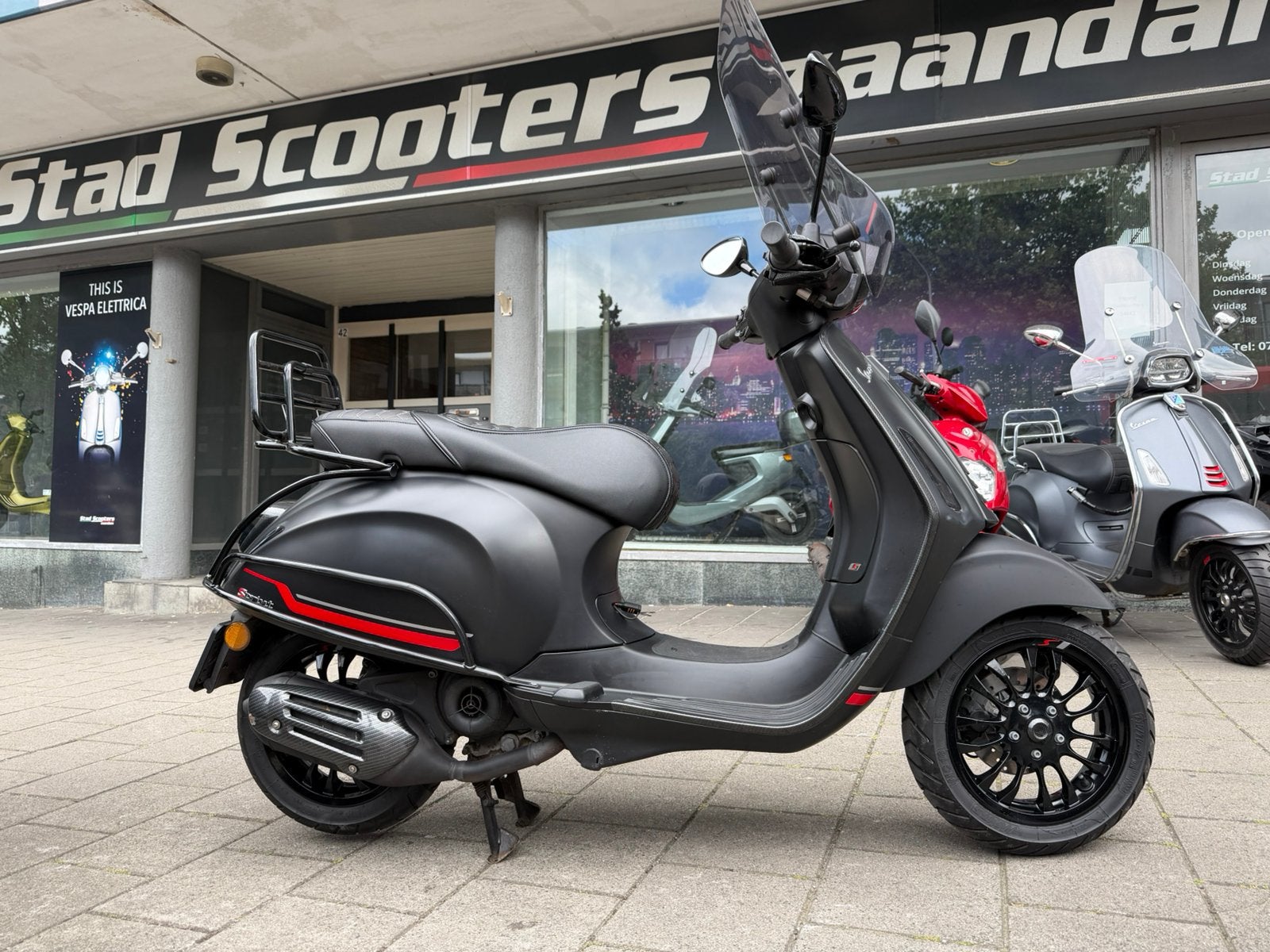 Vespa Sprint 2023 e5 45km 3968km, Vespa, Overige modellen, Vespa, Maximaal 45 km/u