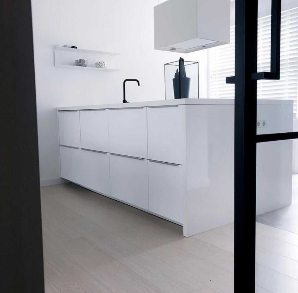 Lade frontjes Ringhult Metod keuken iKea hoogglans wit., Huis en Inrichting, Keuken | Complete keukens, Ophalen, Gebruikt, Wit
