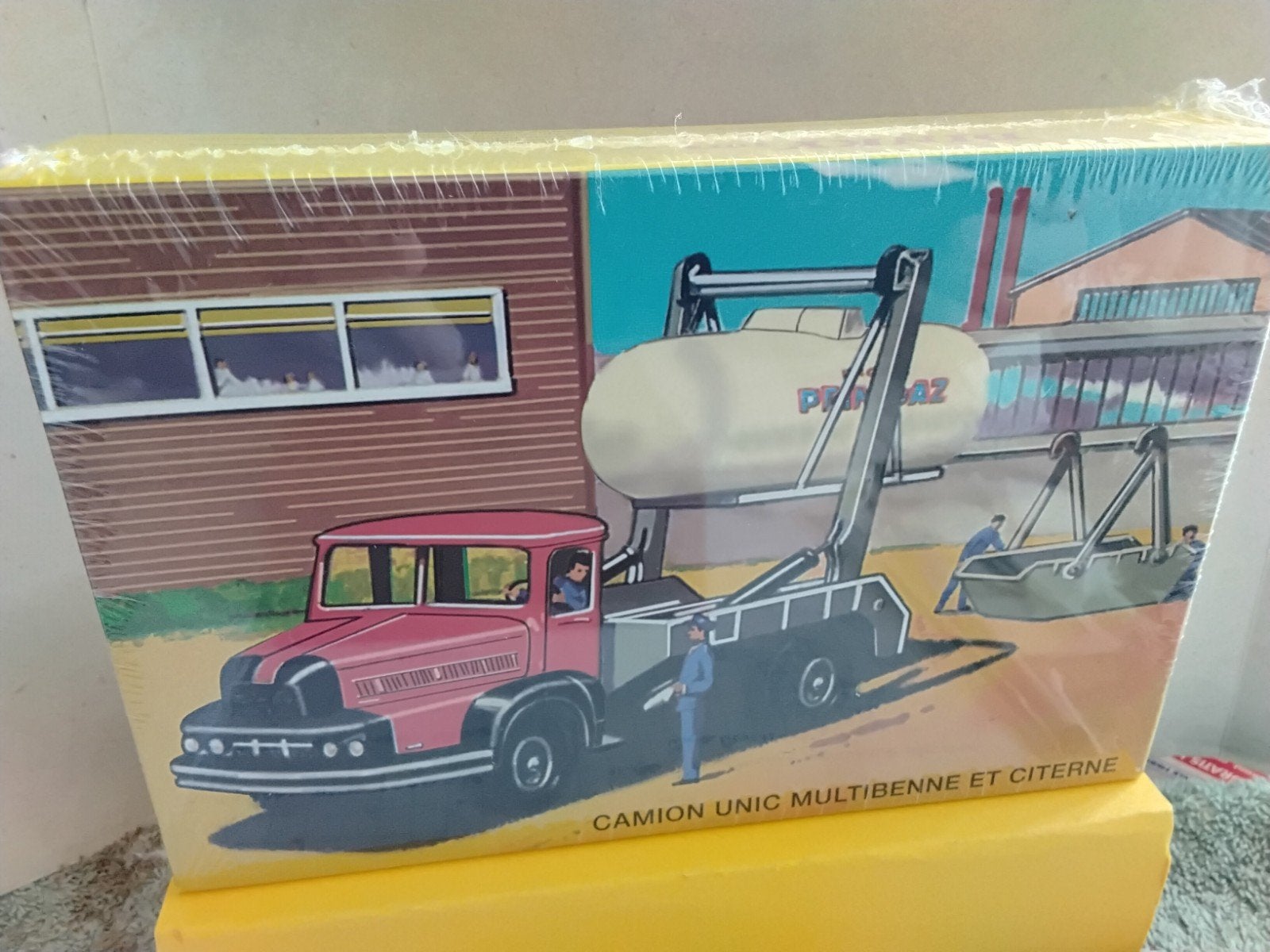 DINKY TOYS ATLAS CAMION UNIC MULTIBENNE ET CITERNE, Ophalen of Verzenden, Bus of Vrachtwagen, Dinky Toys