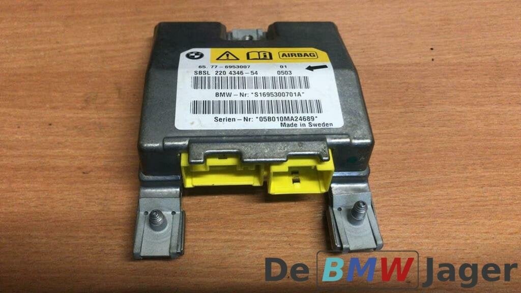 Airbag sensor B-stijl links BMW  E60 E61 E63 65776953007, Gebruikt, Ophalen of Verzenden, BMW, BMW
