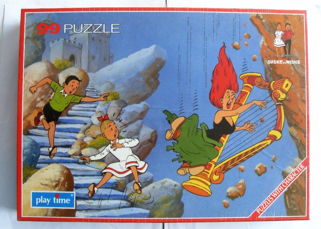Suske en Wiske Puzzel 1992 De Zeven Snaren Play Time, Ophalen of Verzenden, Suske en Wiske, Nieuw, Overige typen