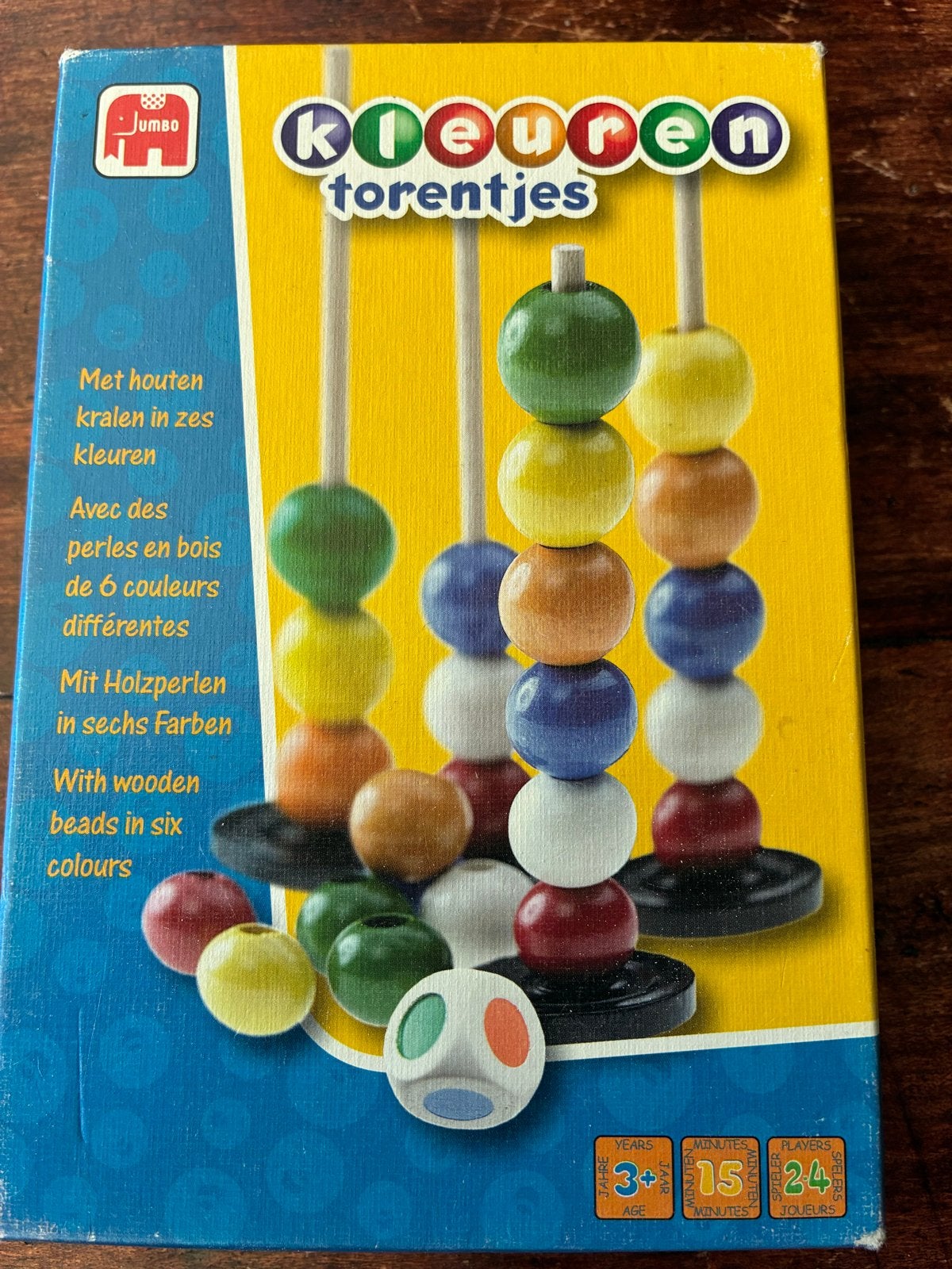 Jumbo Kleuren Torentjes - Educatief Spel voor Kinderen, Ophalen of Verzenden, Gebruikt, Puzzelen