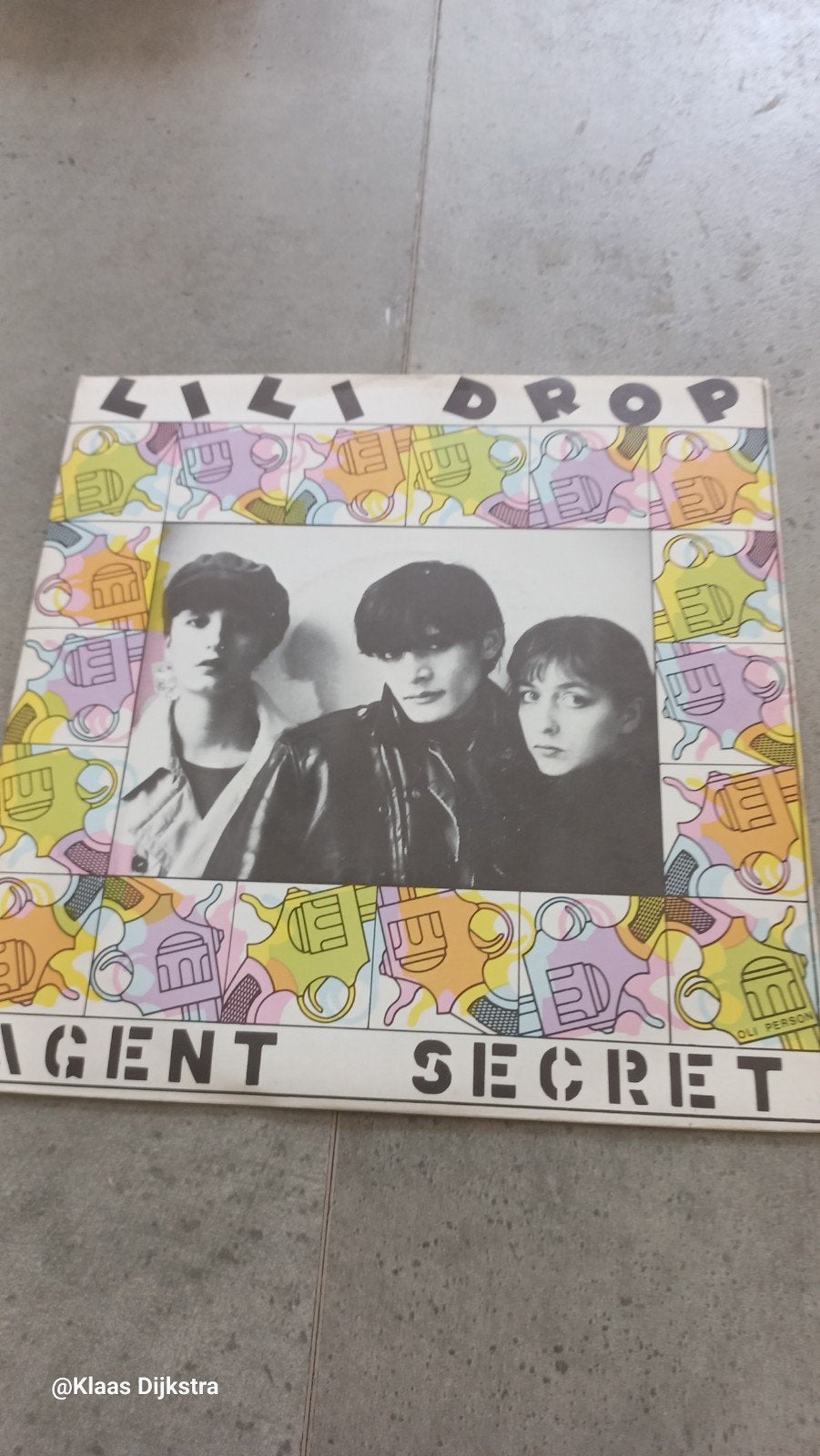 Lili Drop - Agent Secret, Cd's en Dvd's, Fotohoes, Ophalen of Verzenden, Gebruikt, 7 inch