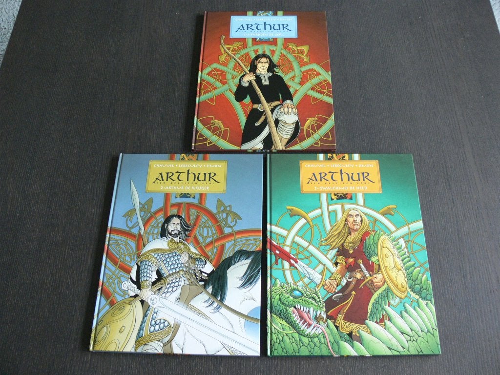 Arthur - Een Keltisch epos, Boeken, Stripboeken, Complete serie of reeks, Ophalen of Verzenden, Zo goed als nieuw