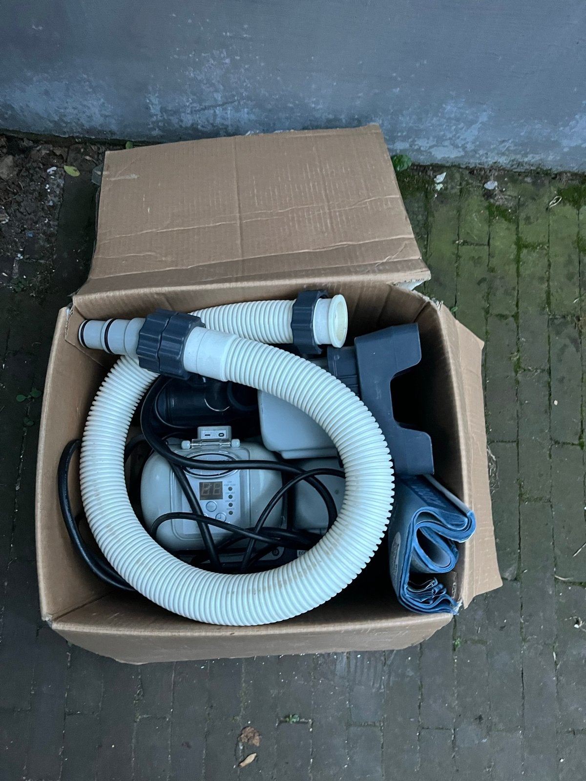 Intex Krystal Clear Saltwater System CG-28668GS, Tuin en Terras, Ophalen of Verzenden, Gebruikt, Zwembadpomp