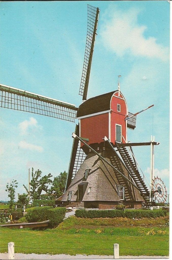 Ansichtkaart Vlietmolen, Hoogmade, Zuid-Holland, Ophalen of Verzenden, 1980 tot heden, Ongelopen, Zuid-Holland