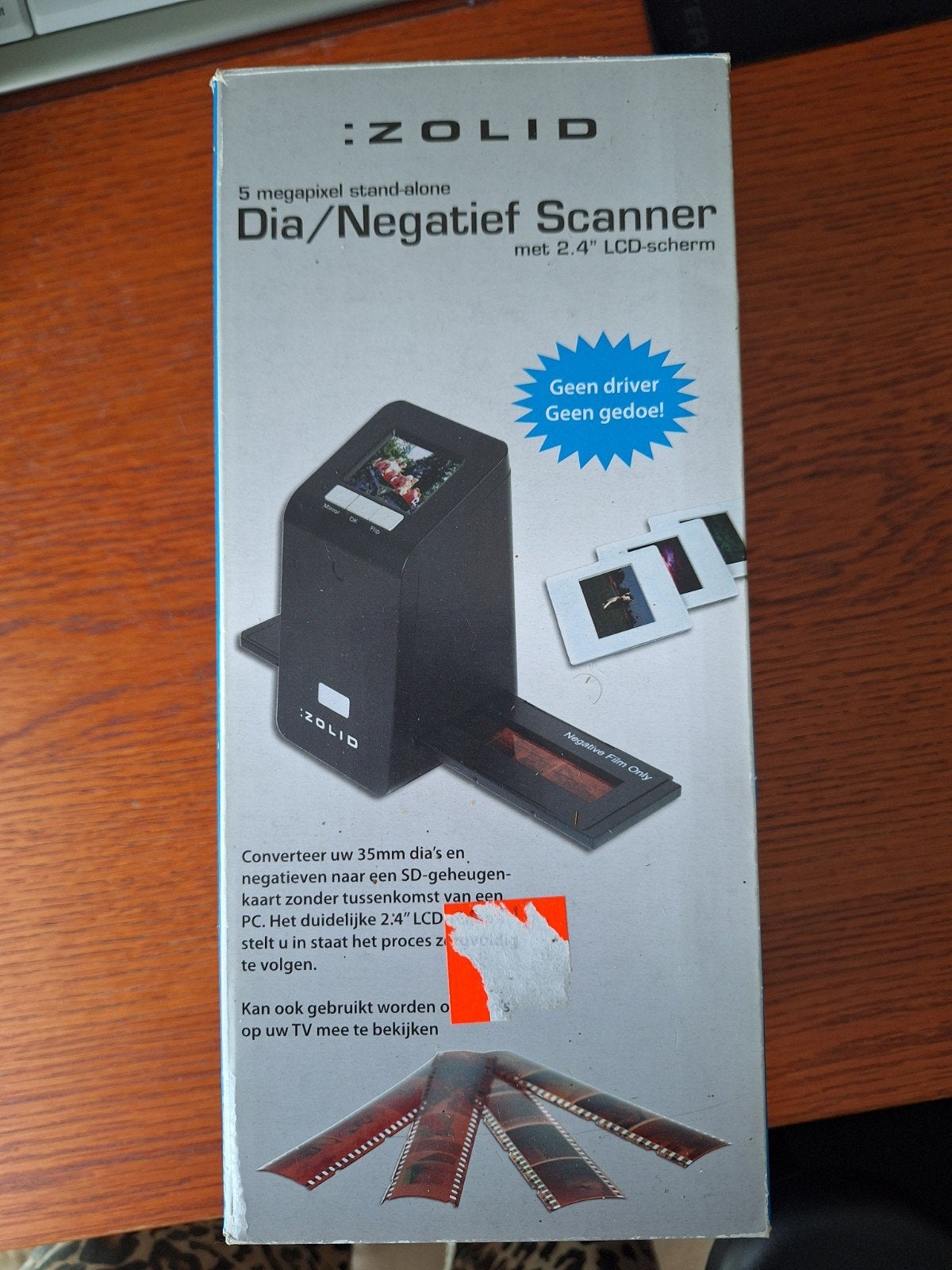 Zolid Dia scanner, Computers en Software, Scanners, Ophalen, Zo goed als nieuw, Diascanner
