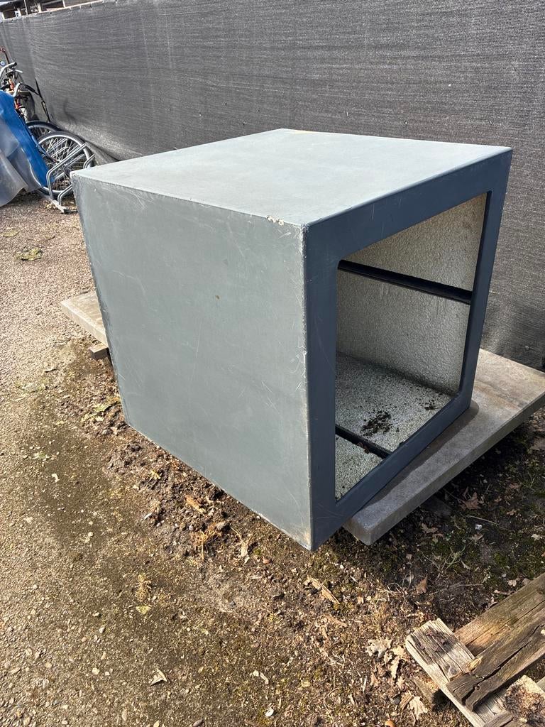 Grote geïsoleerde polyester bloembak - opknapper, Tuin en Terras, Bloembakken en Plantenbakken, Gebruikt, Kunststof, Binnen, 60 cm of meer