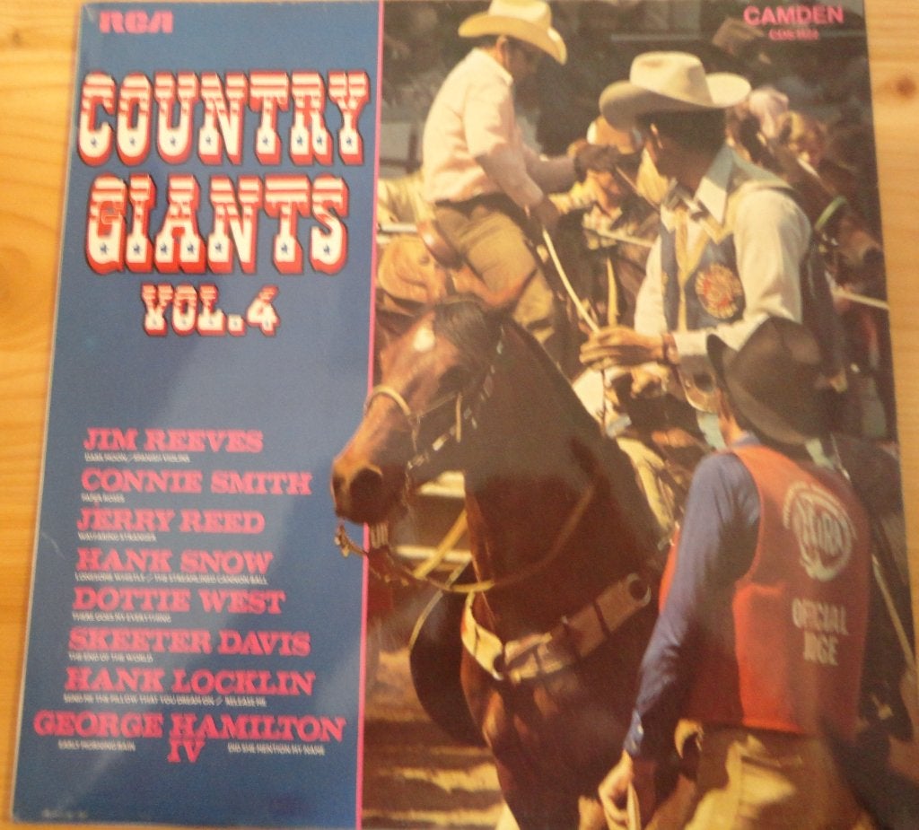 Country Giants - Vol: 4 (LP), Ophalen of Verzenden, Gebruikt, 12 inch, LP