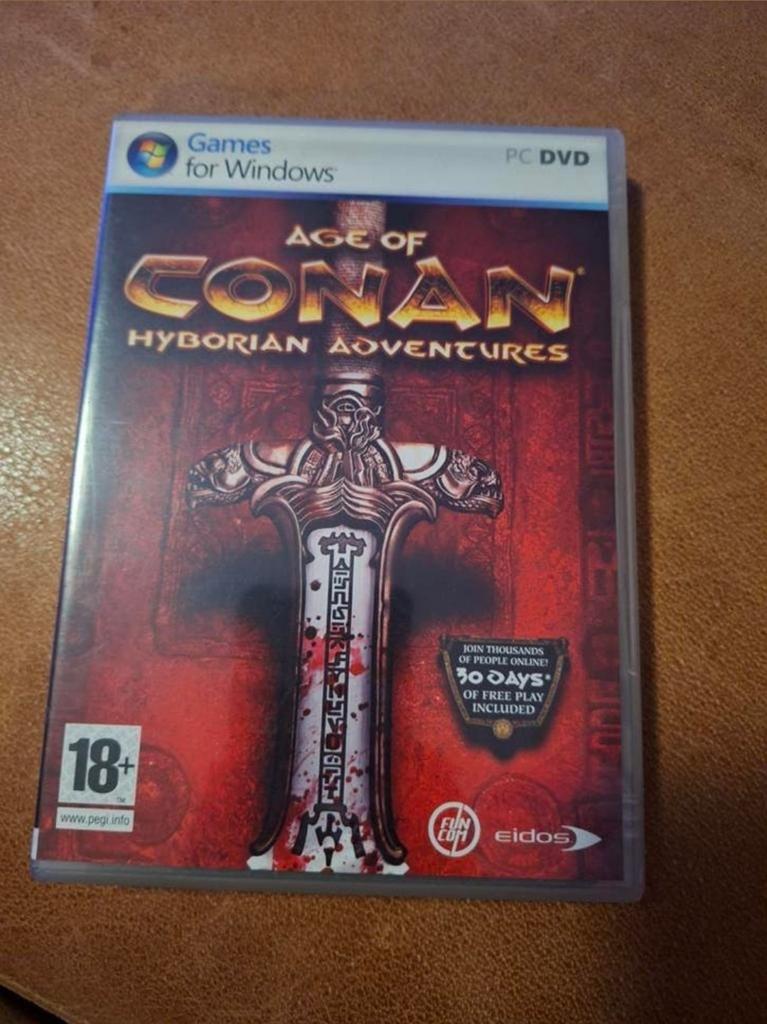Conan in Age of Conan: Hyborian Adventures voor Windows PC, 1 speler, Ophalen of Verzenden, Zo goed als nieuw