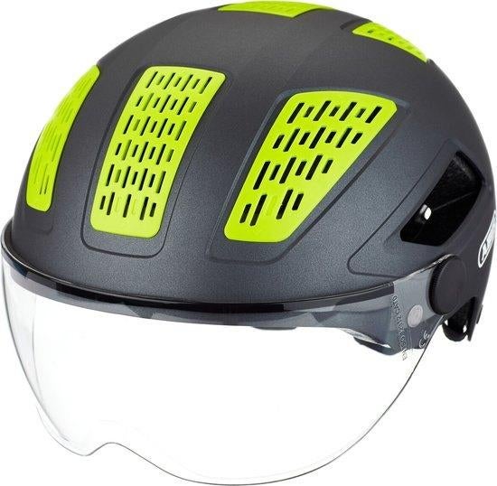 Abus Hyban 2.0 ACE stadsfiets helm - Titan -L, Nieuw, Ophalen of Verzenden, Www.loods56.nl, Heer of Dame