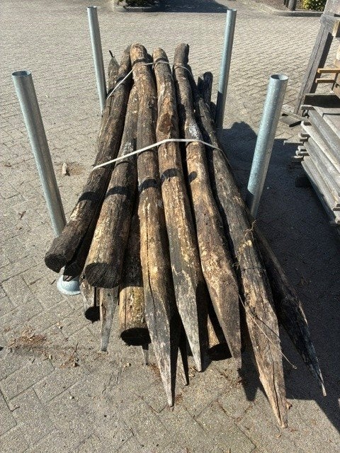 Robinia geschild diverse maten, Ophalen, Nieuw, 250 cm of meer, Palen
