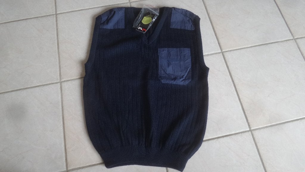 Brandweer Trui Pullover, Ophalen of Verzenden, Zo goed als nieuw, Maat 52/54 (L), Blauw