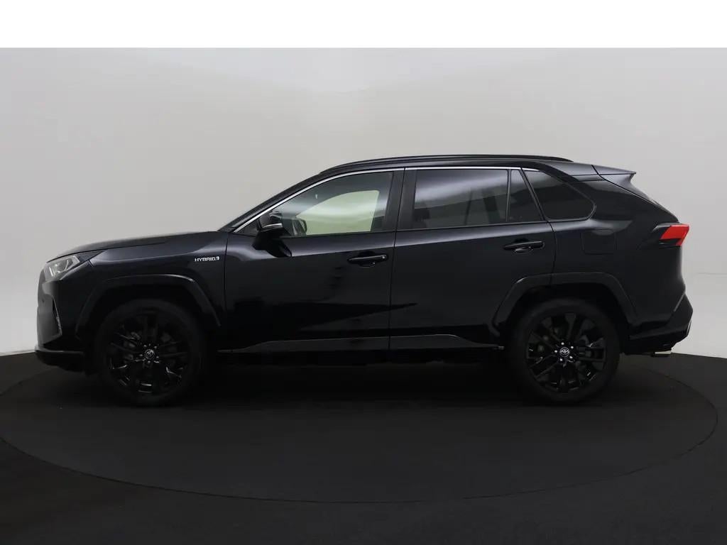 Toyota RAV4 2.5 Hybrid AWD Black Edition | ex BPM | LED | Na, Auto's, Toyota, Automaat, Gebruikt, Zwart, 4 cilinders