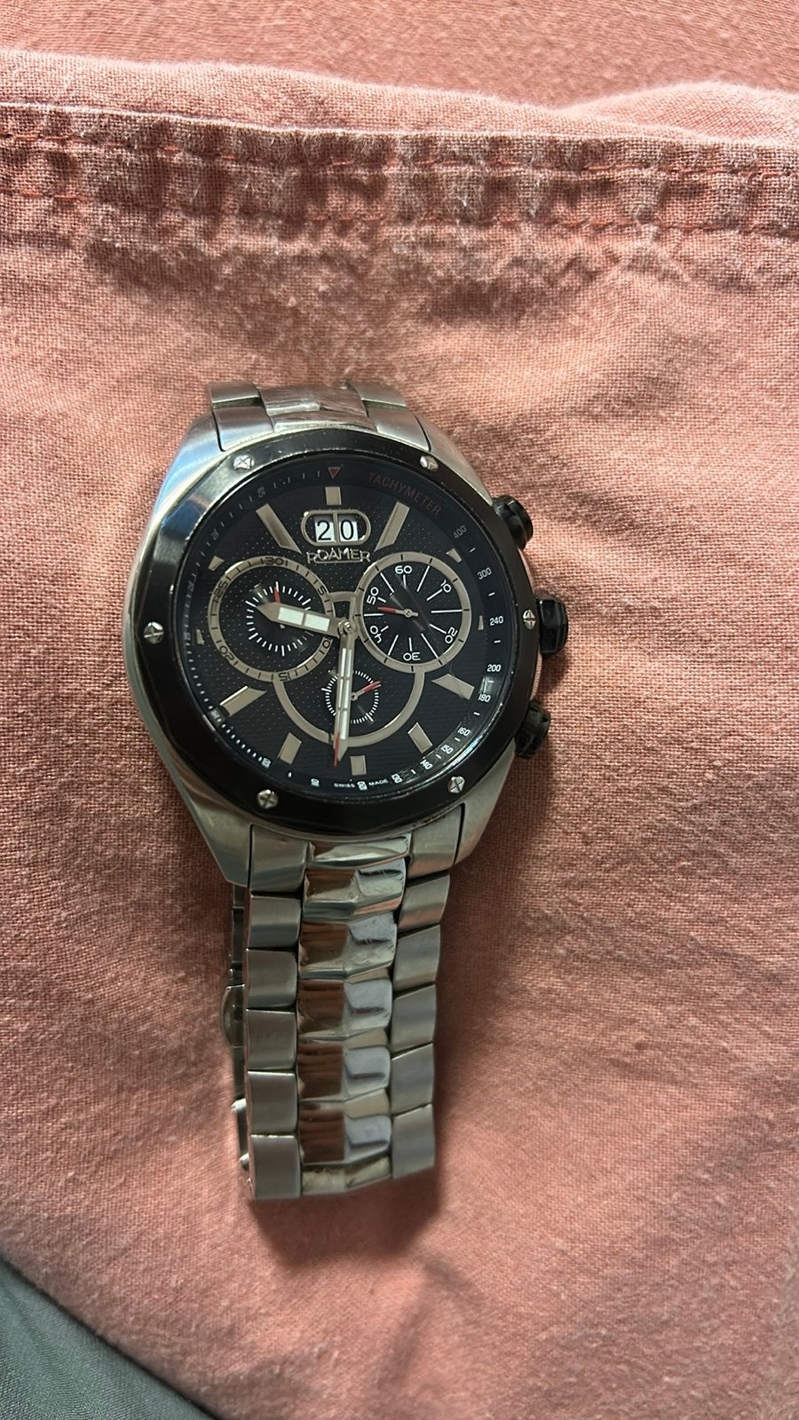 Roamer Stingray Herenhorloge, Overige merken, Gebruikt, Staal, Polshorloge