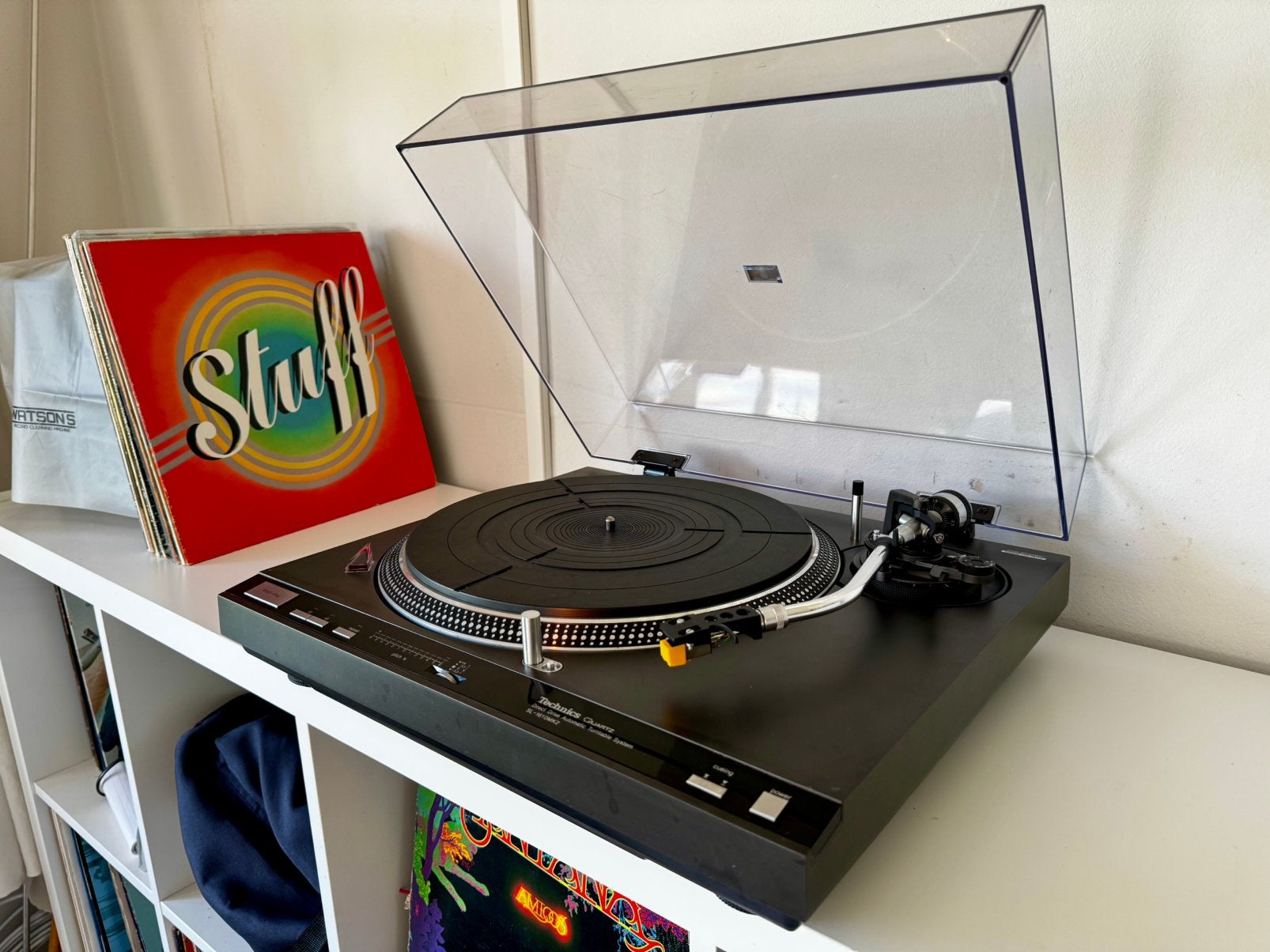 Technics SL-1610mk2 (automaat werkt niet goed), Ophalen, Gebruikt, Automatisch, Platenspeler