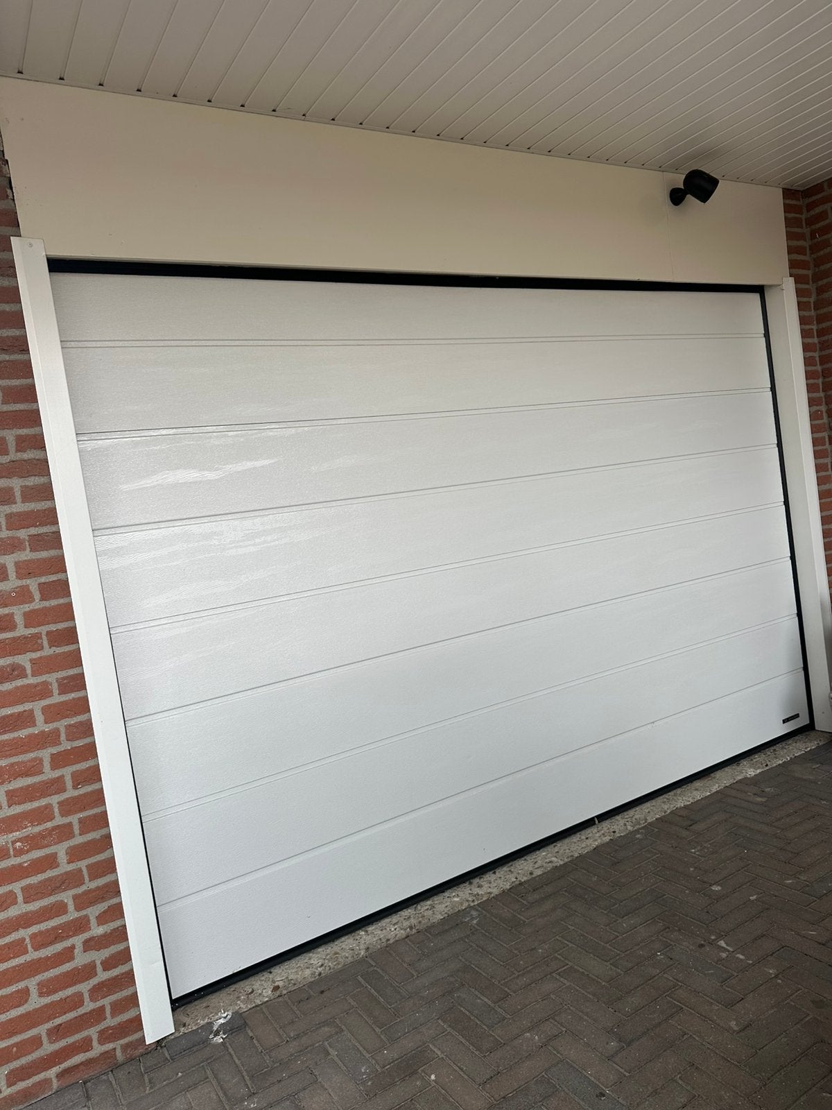 Automatische garage deur, Ophalen, Kunststof, Garagedeur, Vouwdeur