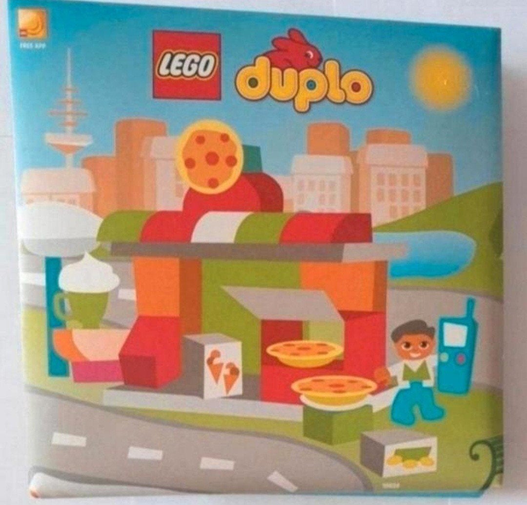 Duplo 3 in 1: Speelmat + leren + opbergen, Accessoire, Ophalen of Verzenden, Zo goed als nieuw, Compleet