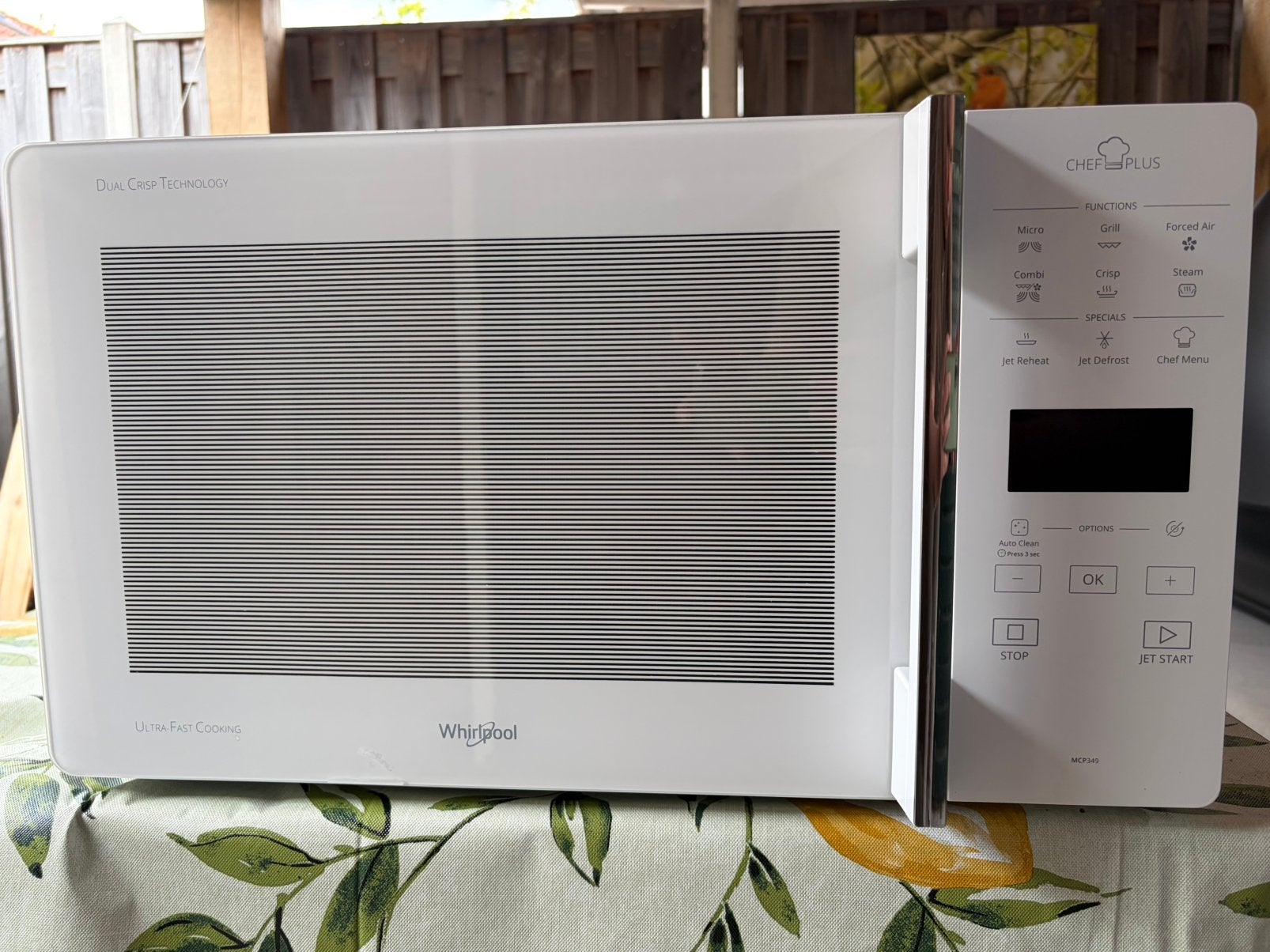 Whirlpool combi magnetron, Ophalen, Zo goed als nieuw
