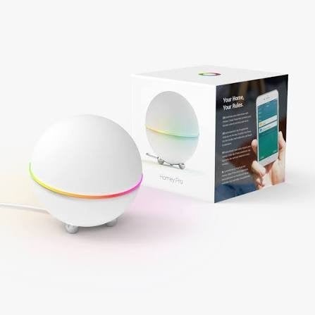 Homey Pro Smart Home Hub - Wit, Zo goed als nieuw, Kunststof, Ophalen of Verzenden, Zo goed als nieuw, Modern