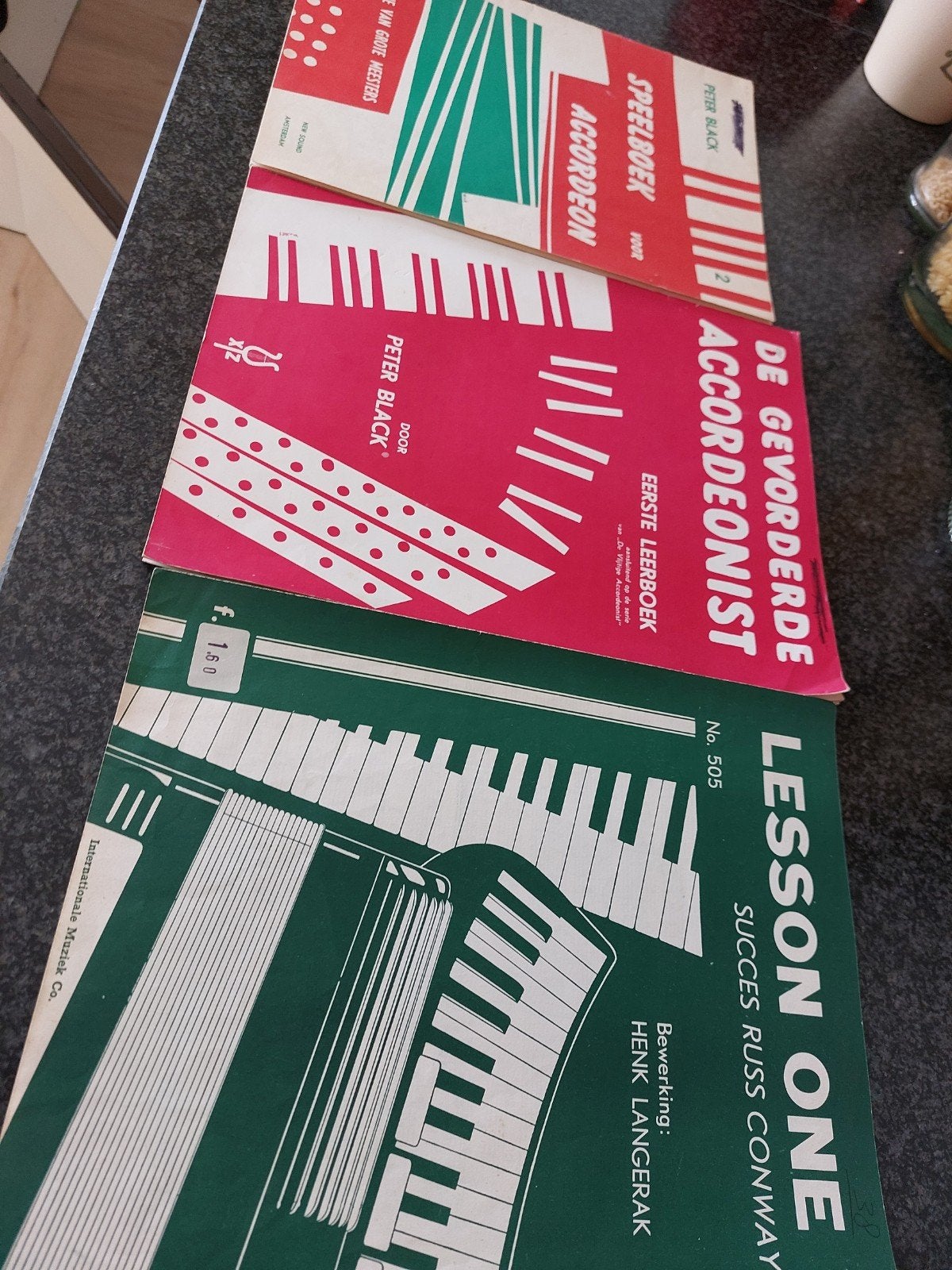 Bladmuziek voor accordeon, Muziek en Instrumenten, Bladmuziek, Ophalen of Verzenden, Artiest of Componist, Accordeon