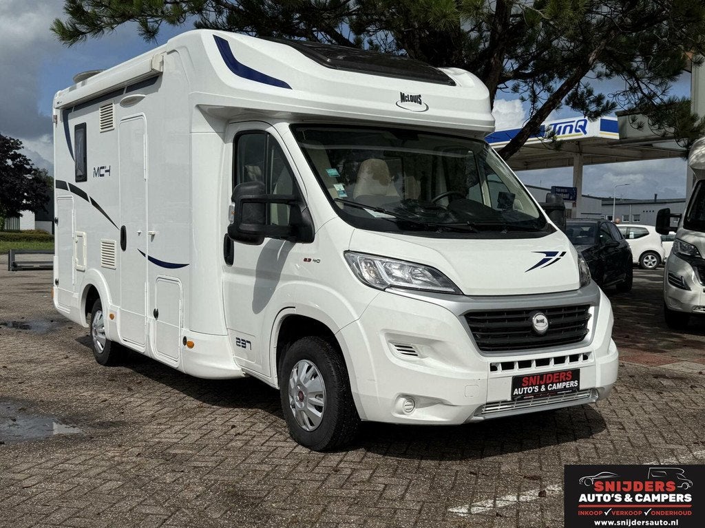 Mc louis mc4 237 met maar 7700 km face to face, Airconditioning, 6 tot 7 meter, Bedrijf, 6 tot 7 meter